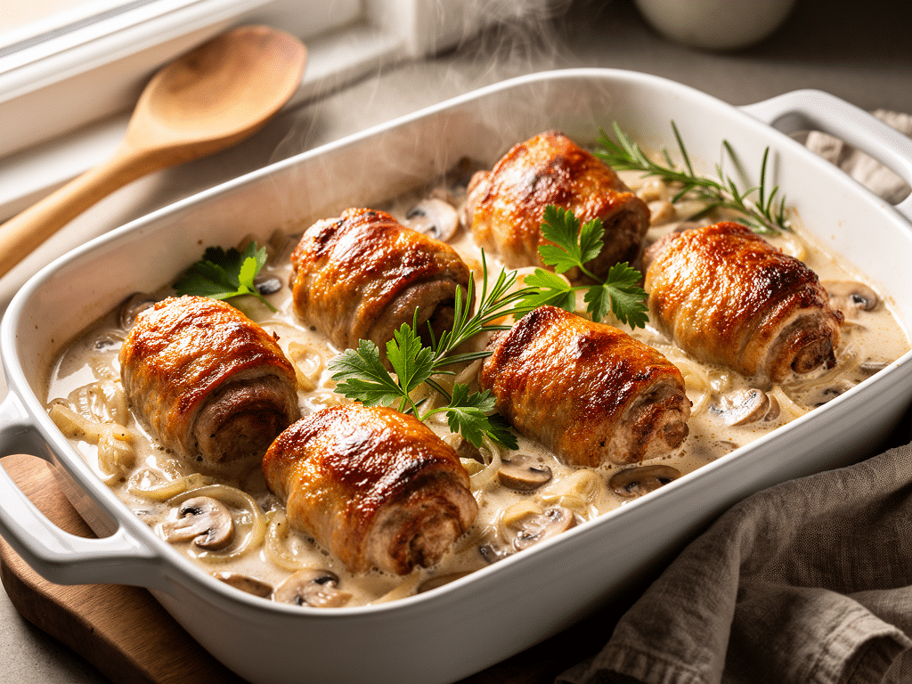 paupiette de porc au four recette