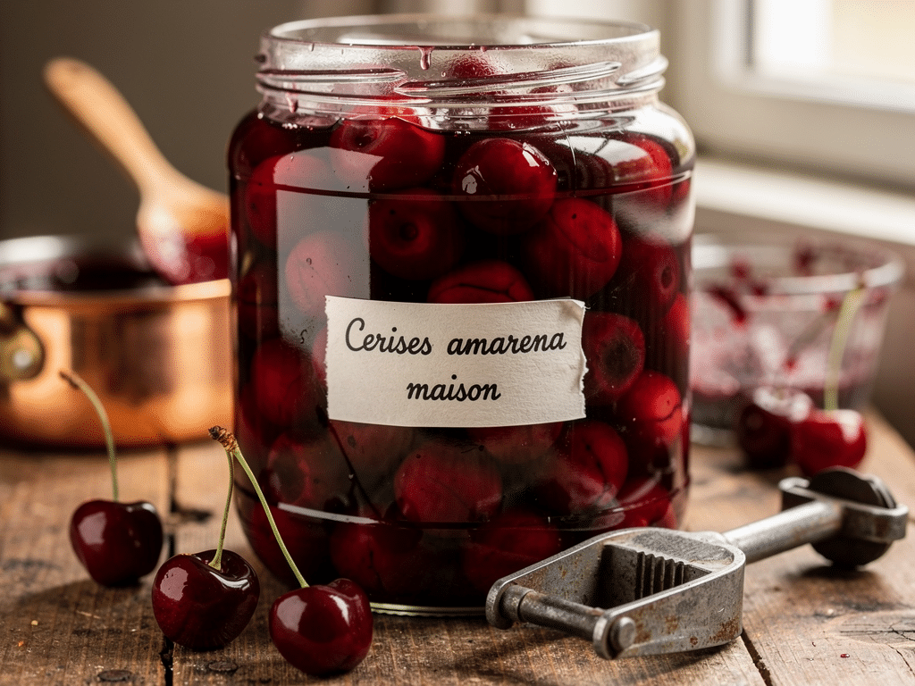 comment faire des cerises amarena