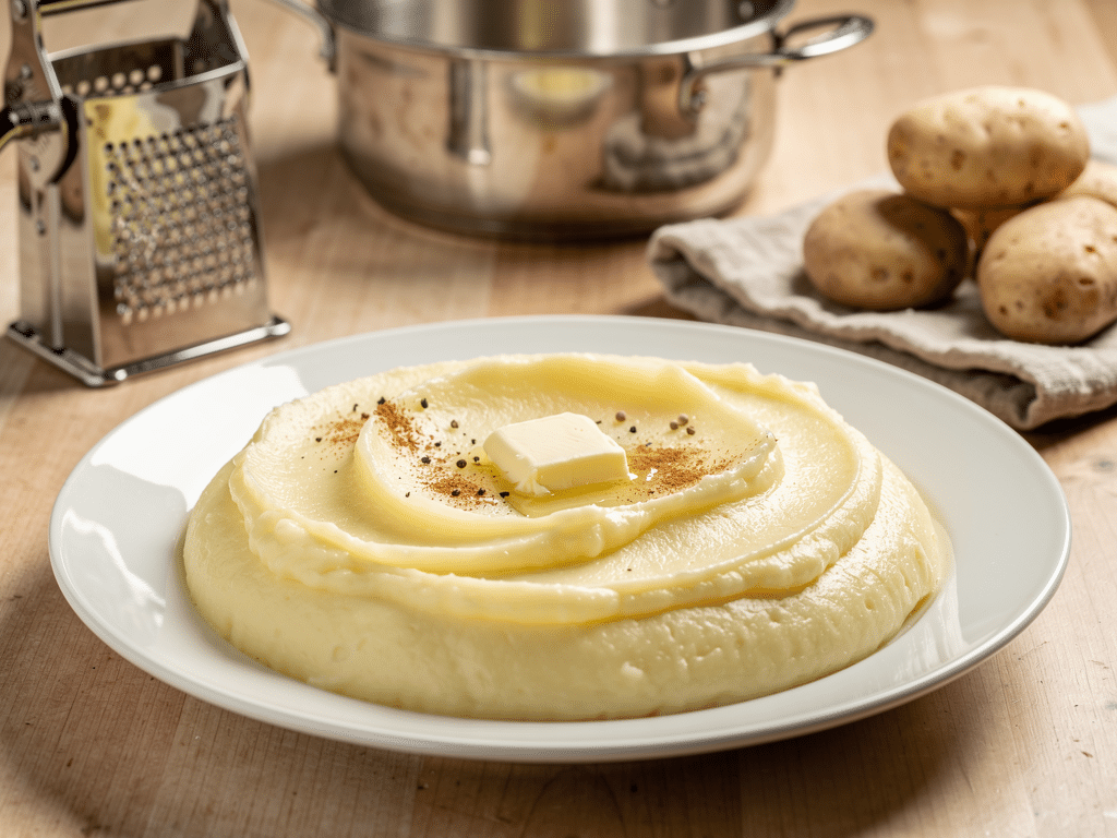 recette mousseline puree