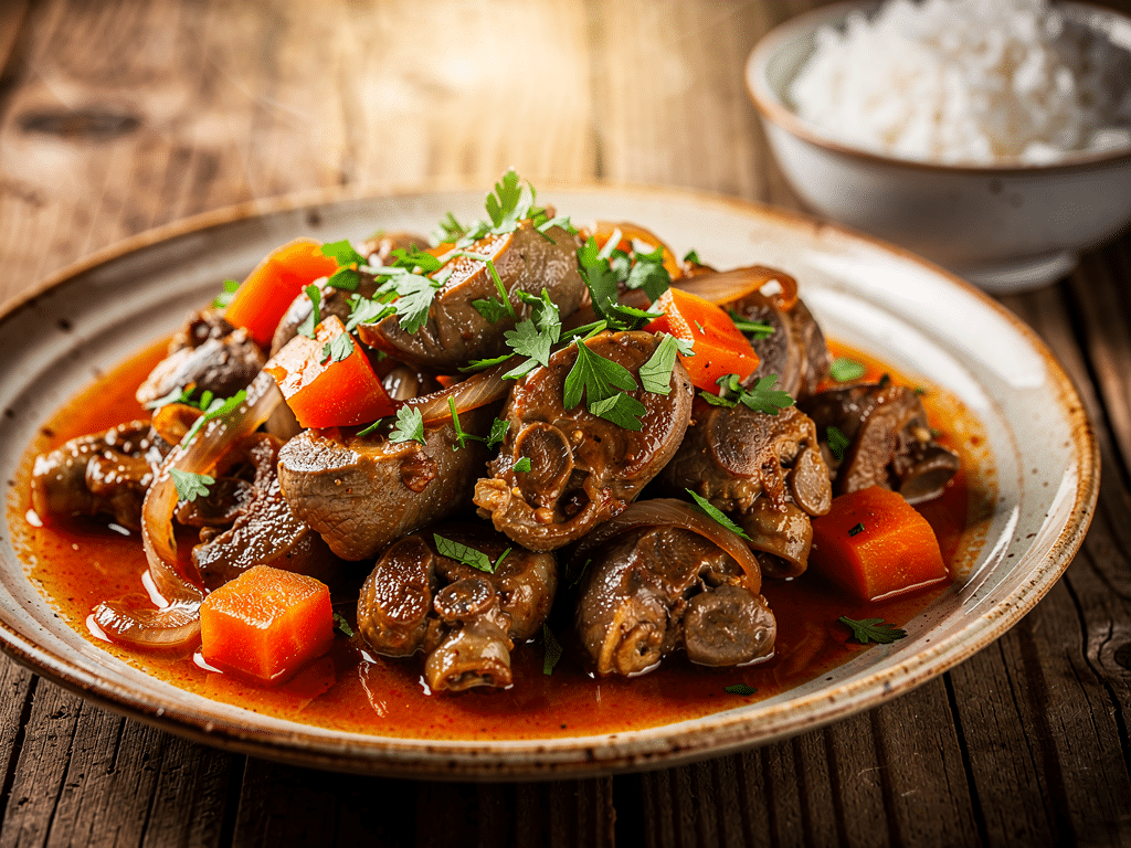 recette de gesiers de poulets