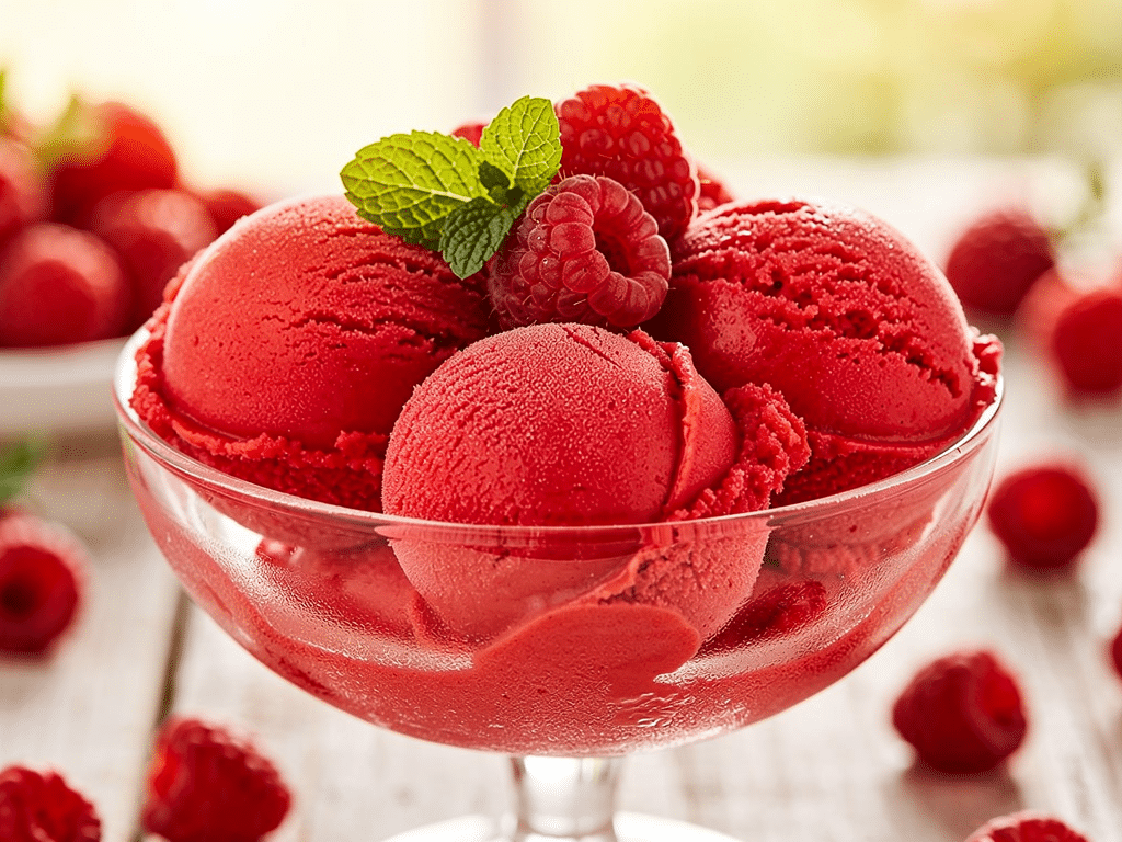 sorbet framboise thermomix