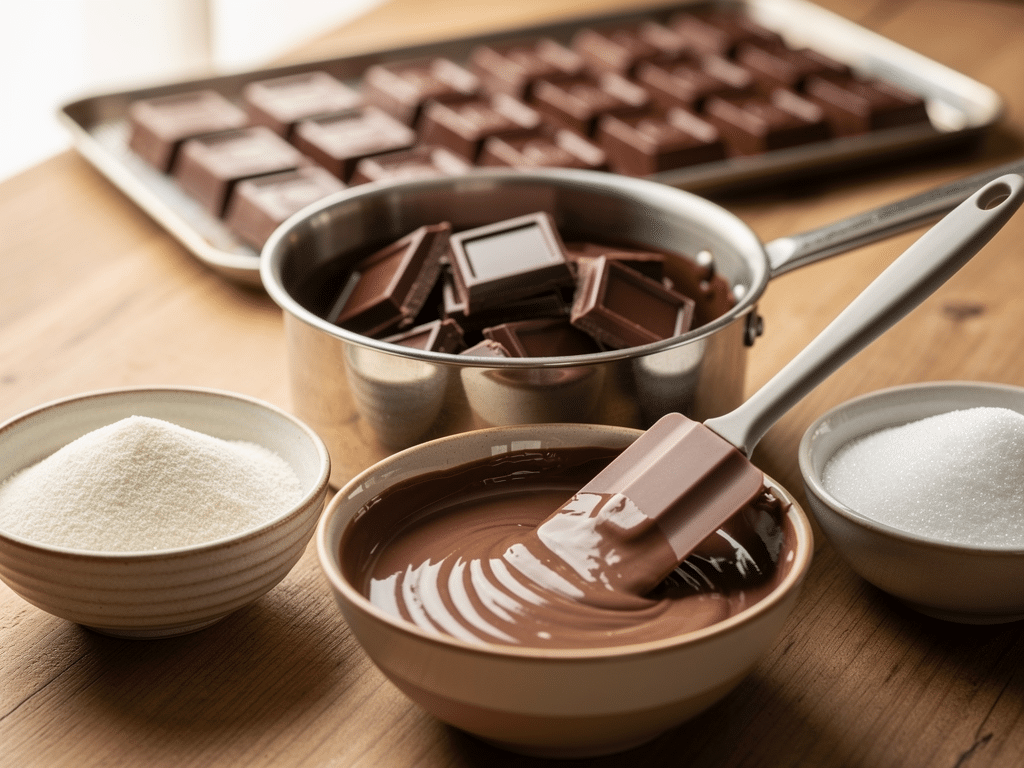 comment faire du chocolat au lait avec du chocolat noir