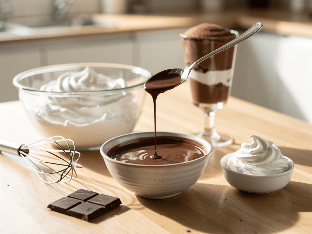 comment rattraper une mousse au chocolat trop liquide