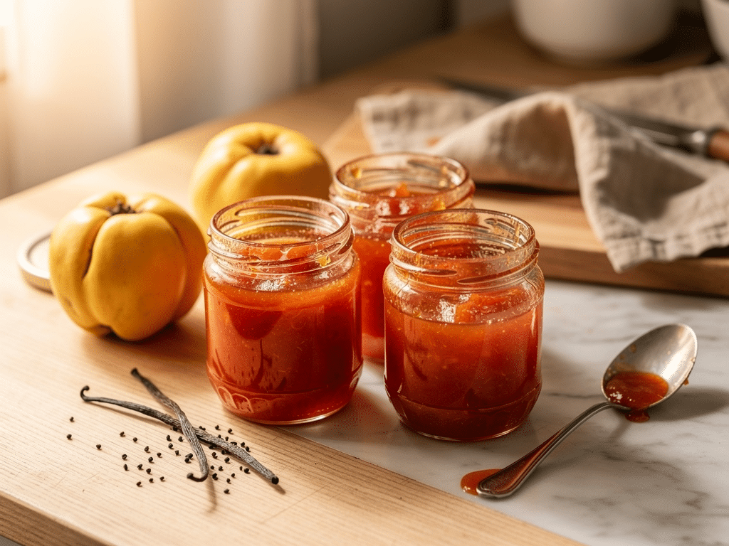 recette confiture de coing