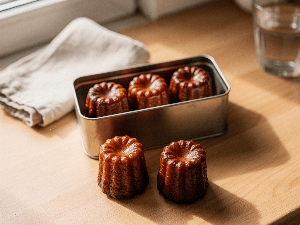 conservation des cannelés