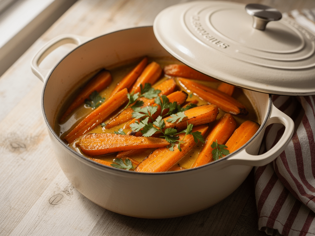 recette carottes vichy à la crème