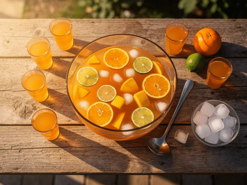 punch pour 30 personnes combien de litres