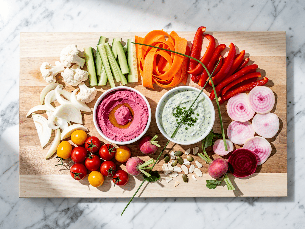 plateau de crudités original
