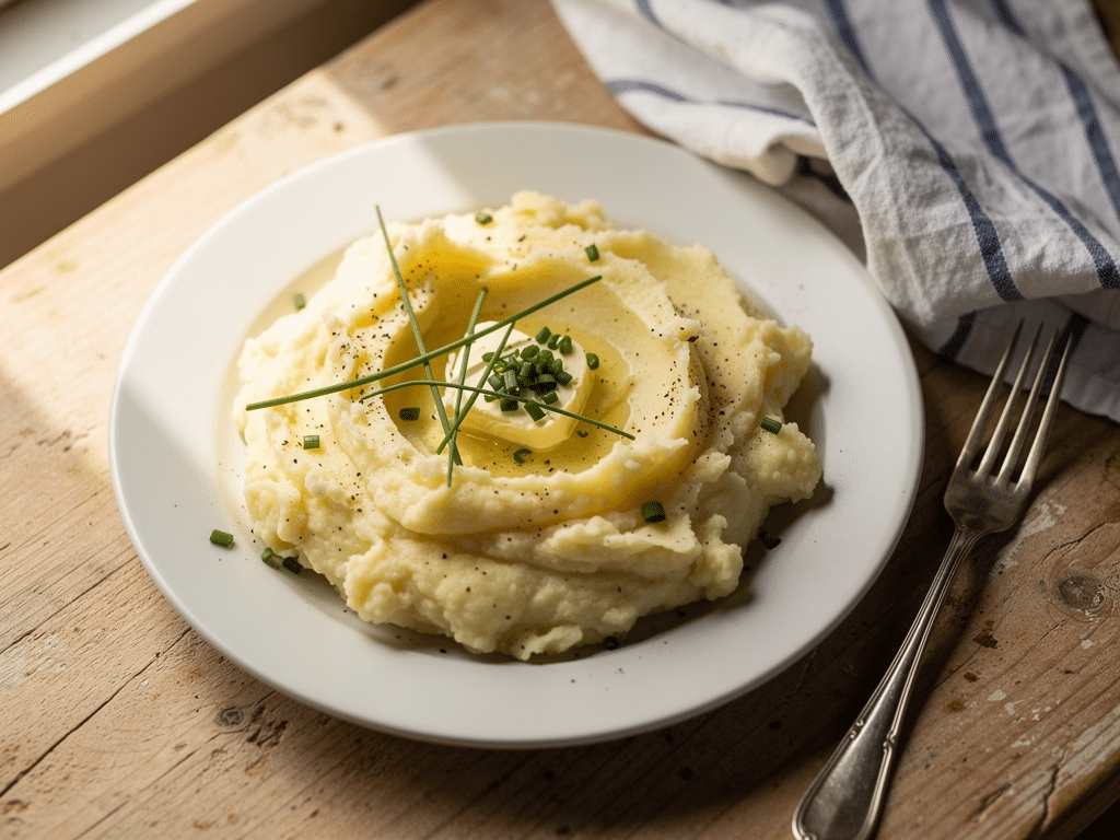 écrasé de pomme de terre recette