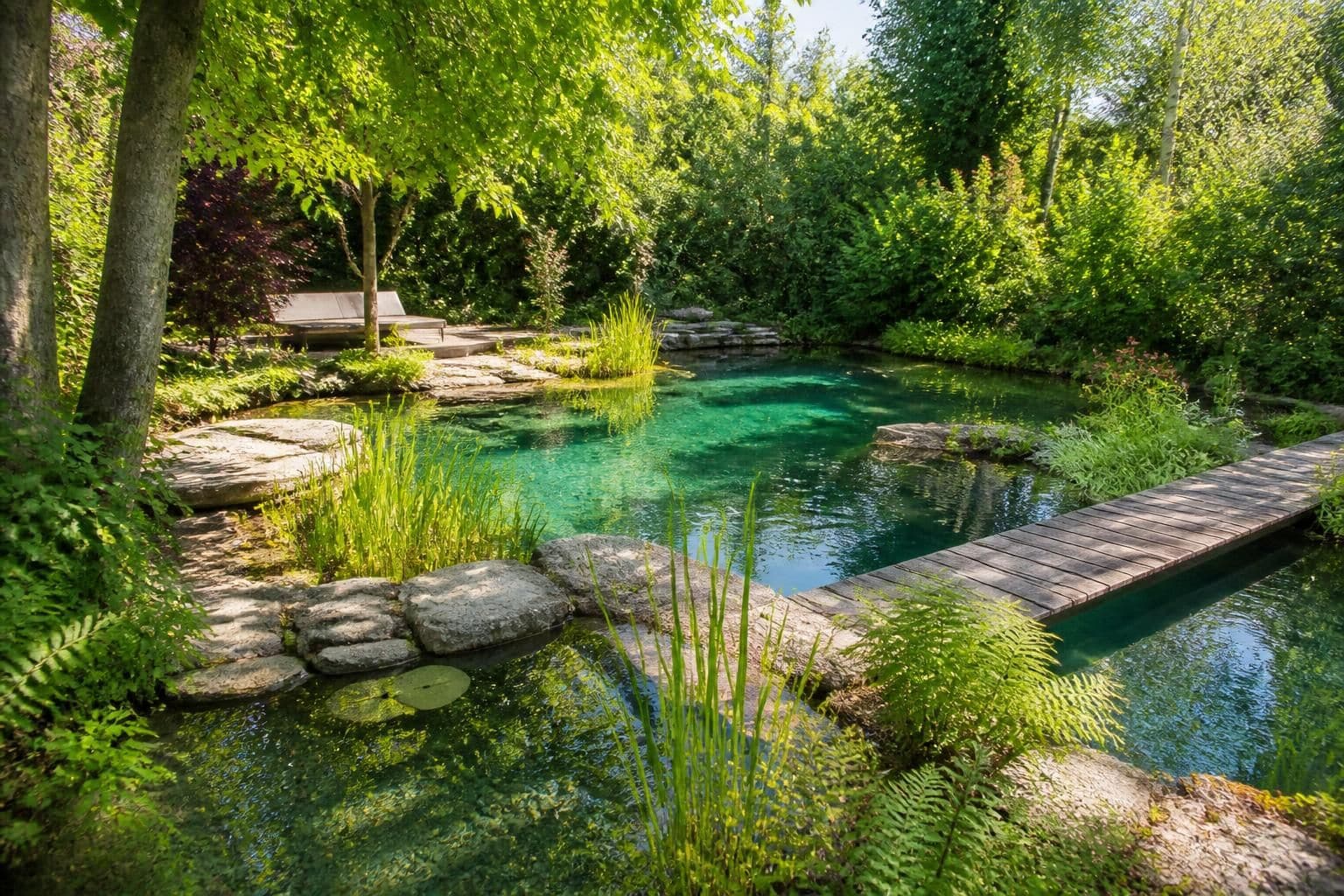 découvrez nos piscines naturalistes alliant écologie et design naturel, pour transformer votre jardin en un espace de baignade harmonieux et respectueux de l'environnement.