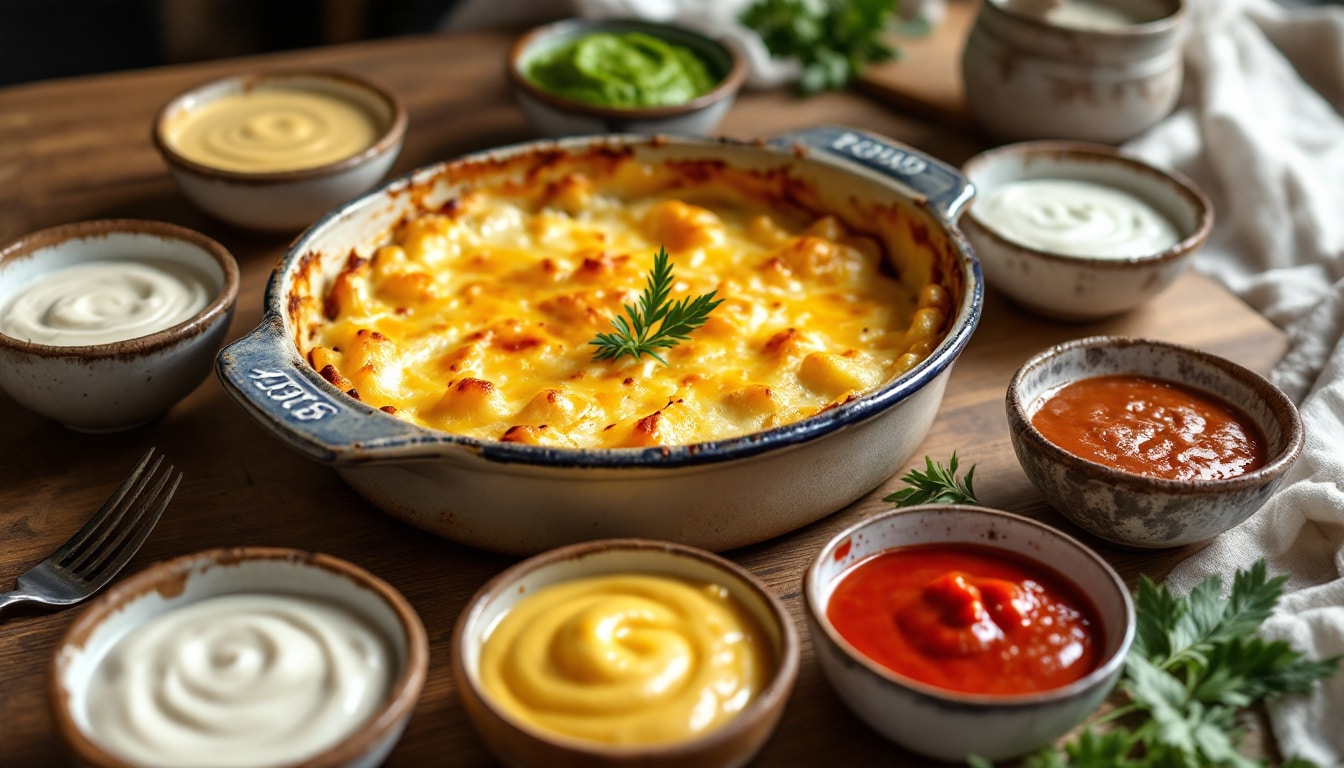 découvrez 7 alternatives simples et délicieuses pour remplacer la béchamel dans vos gratins, pour varier les saveurs tout en gardant la texture onctueuse.