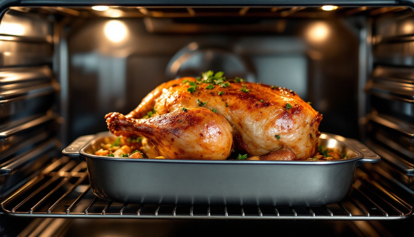 découvrez le temps de cuisson idéal pour un rôti de pintade farcie au four à 180°c, pour une viande tendre et savoureuse à chaque fois.
