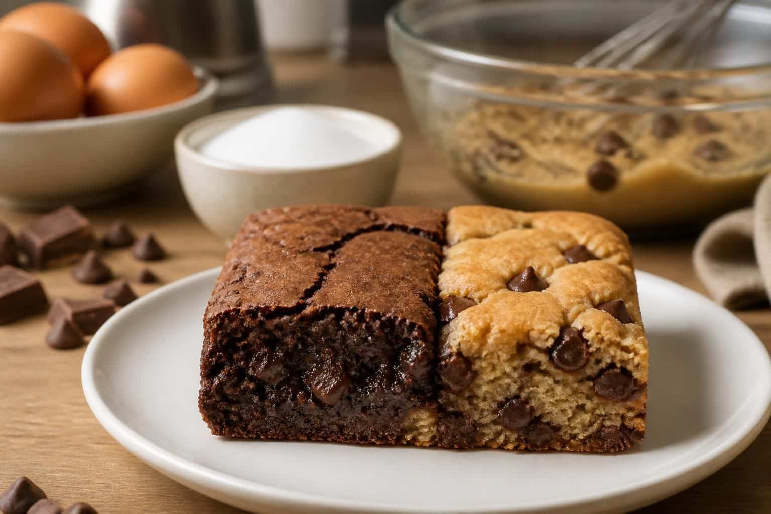 découvrez la recette facile du brookie, un dessert gourmand alliant la texture fondante du brownie à la douceur croustillante du cookie. parfait pour les amateurs de pâtisserie maison !