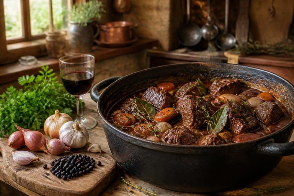 découvrez notre recette traditionnelle de civet de sanglier accompagnée de conseils pratiques pour une cuisson parfaite et un plat savoureux.