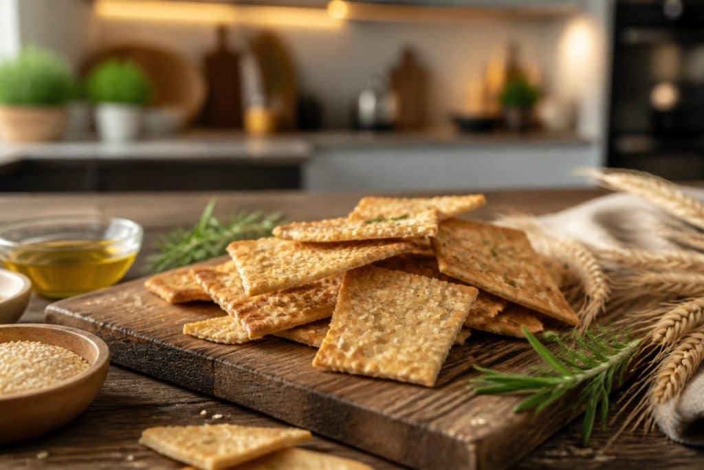 découvrez une recette facile et rapide pour préparer des crackers maison croustillants, parfaits pour accompagner vos apéritifs et snacks faits maison.