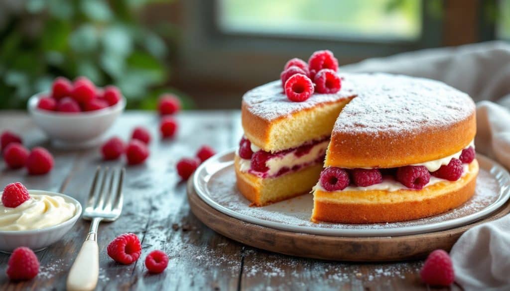 découvrez notre recette facile et moelleuse de gâteau au framboisier, idéale pour réaliser un dessert maison gourmand et frais en toute simplicité.