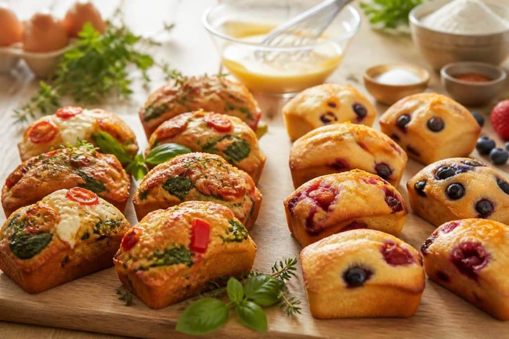 découvrez nos recettes faciles et rapides de mini cakes salés et sucrés pour toutes les occasions. idéal pour un apéritif gourmand ou un goûter délicieux.