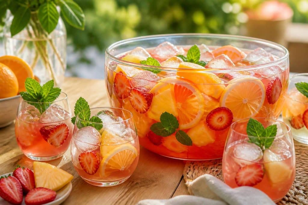 découvrez une recette simple et fruitée de punch sans alcool, idéale pour toutes vos occasions festives. rafraîchissant et savoureux, parfait pour petits et grands.