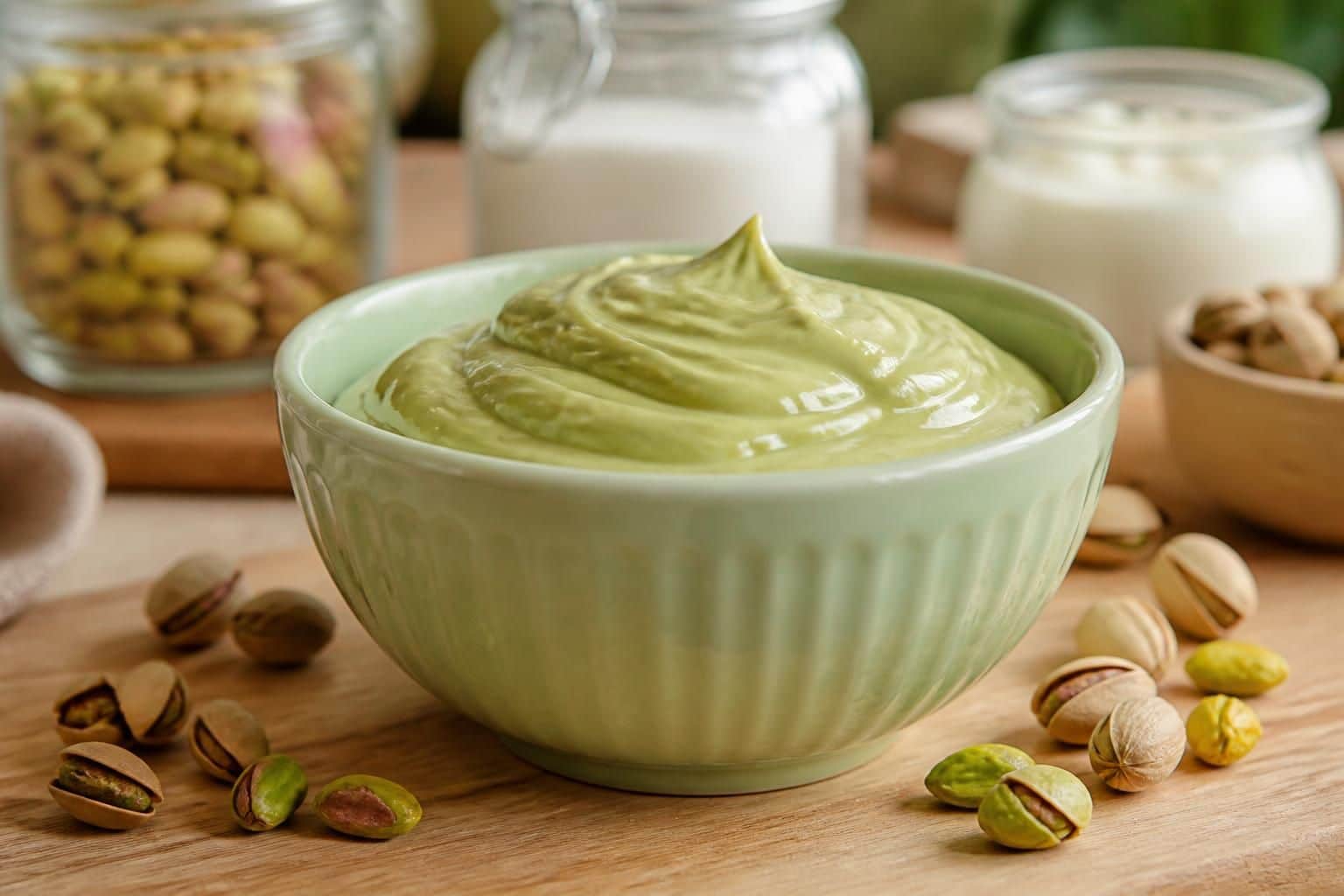 découvrez notre recette facile de crème pistache maison, onctueuse et gourmande, parfaite pour accompagner vos desserts et régaler vos papilles.
