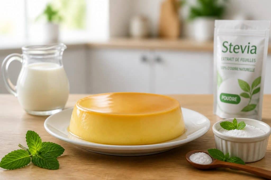 découvrez une recette facile et rapide de flan sans sucre, spécialement conçue pour les diabétiques. savourez un dessert léger et sain sans culpabilité !