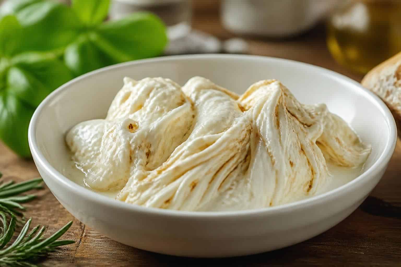 découvrez la stracciatella fumée, un fromage italien au goût doux et à la texture crémeuse, parfait pour enrichir vos plats avec une saveur unique et délicate.