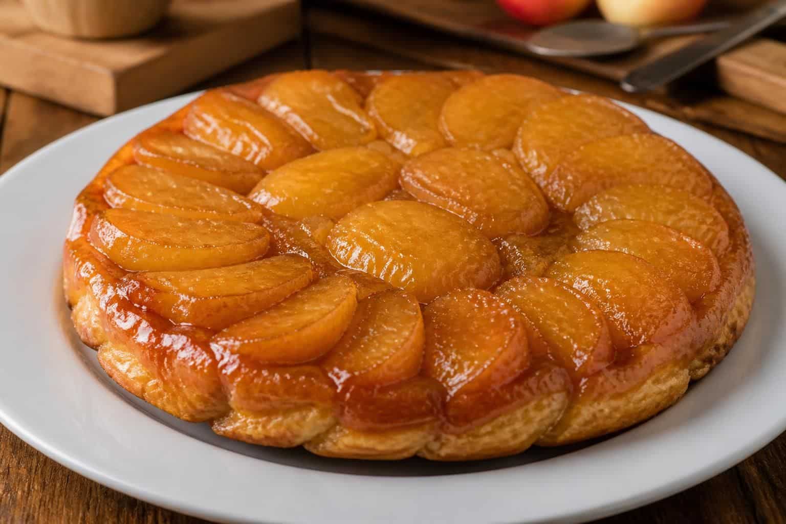 découvrez la recette traditionnelle de la tarte tatin aux pommes caramélisées, simple et rapide à préparer pour un dessert gourmand et classique.