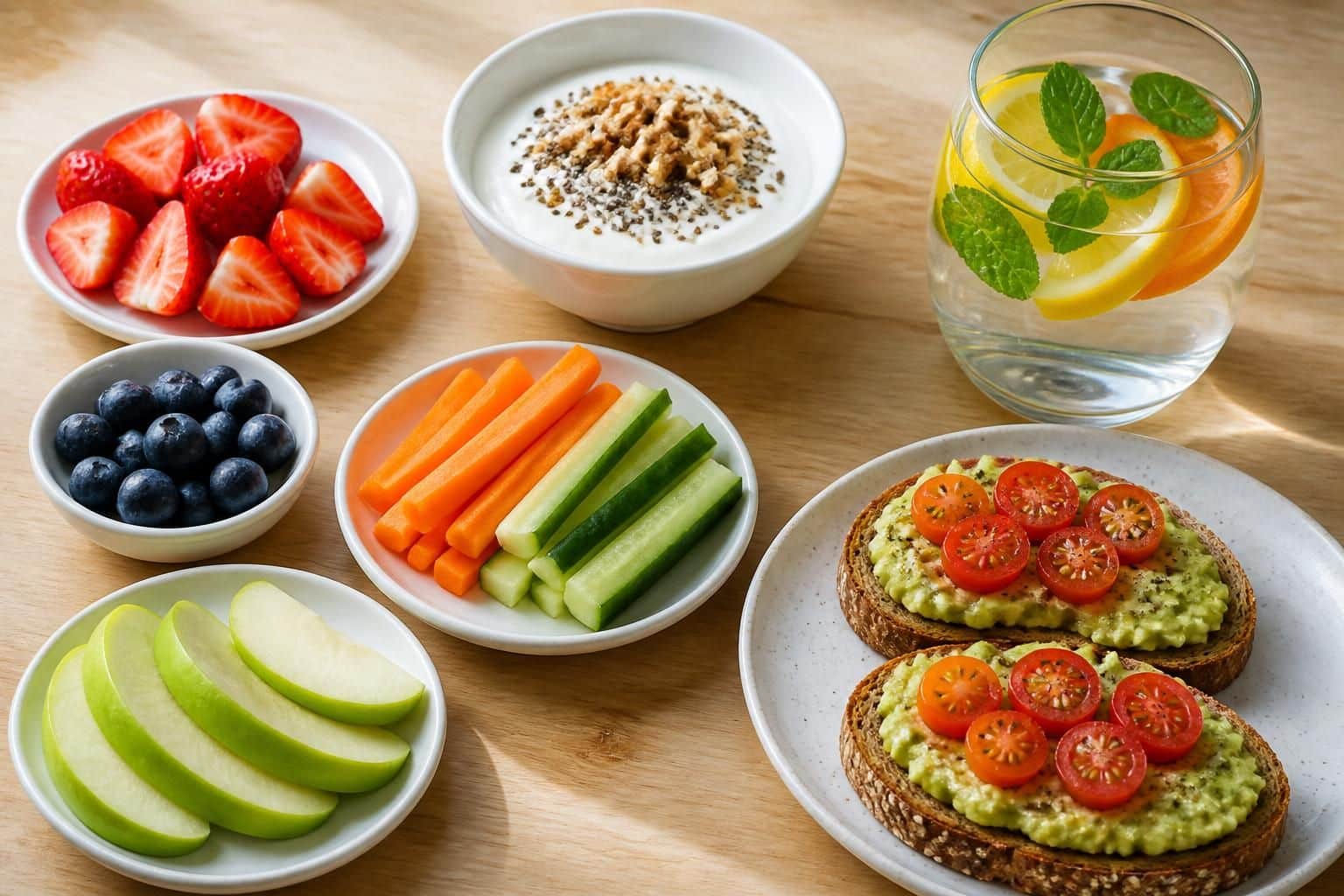 découvrez des idées de collations healthy simples et des recettes rapides pour bien manger au quotidien, équilibré et savoureux.