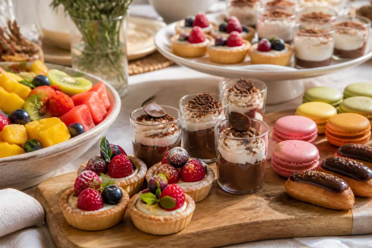 découvrez des desserts apéro dînatoire faciles et gourmands pour terminer vos repas sur une note sucrée et délicieuse. idées simples et rapides à préparer pour régaler vos invités.