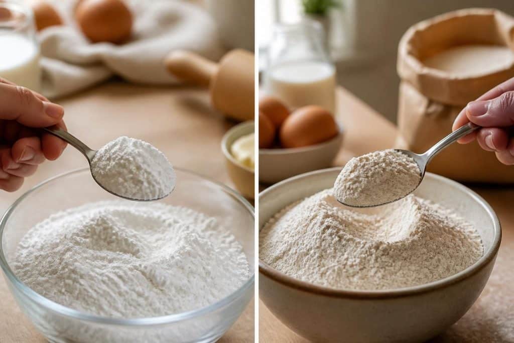 découvrez les différences entre la maïzena et la farine, leurs usages en cuisine ainsi que leurs bienfaits nutritionnels pour choisir l'ingrédient adapté à vos recettes.