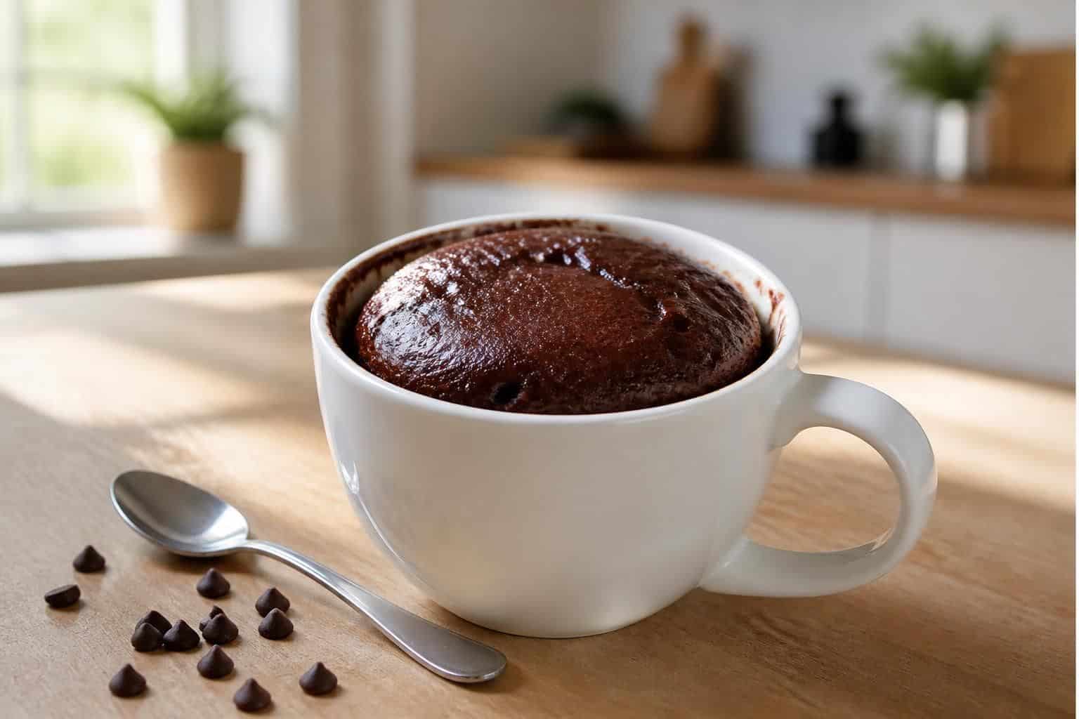 découvrez notre recette facile et rapide de mug cake au chocolat sans œuf, moelleux et gourmand, parfaite pour une pause sucrée express.