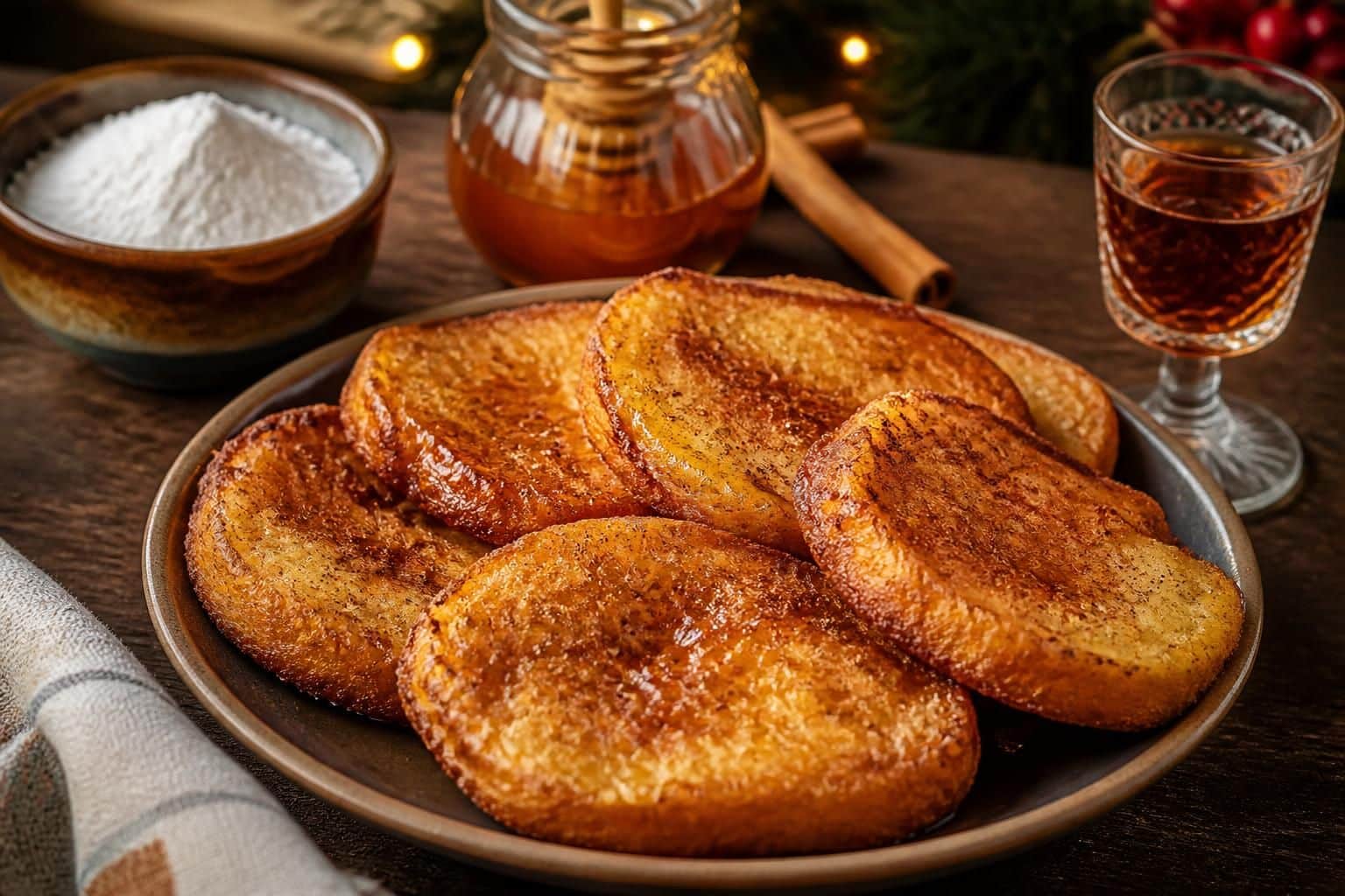découvrez la recette traditionnelle portugaise des rabanadas, un pain perdu de noël savoureux et facile à préparer pour régaler toute la famille pendant les fêtes.