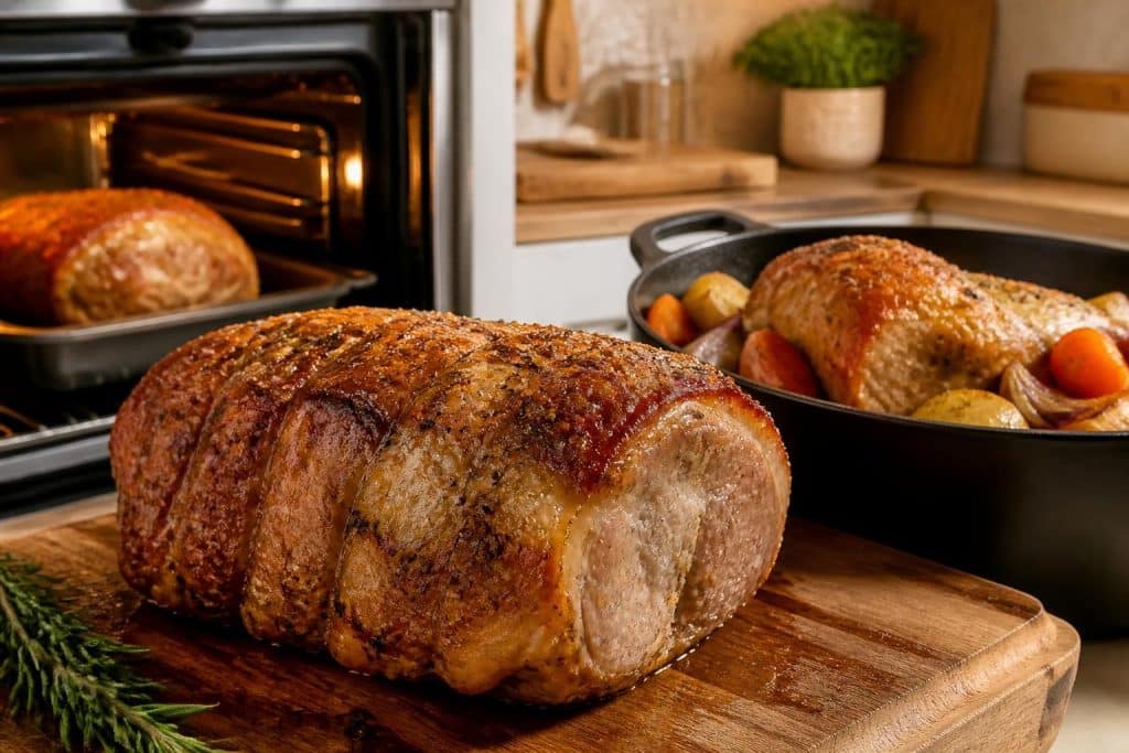 découvrez les temps de cuisson idéaux pour un rôti de porc tendre et savoureux, que ce soit au four ou en cocotte, pour réussir à coup sûr vos plats.