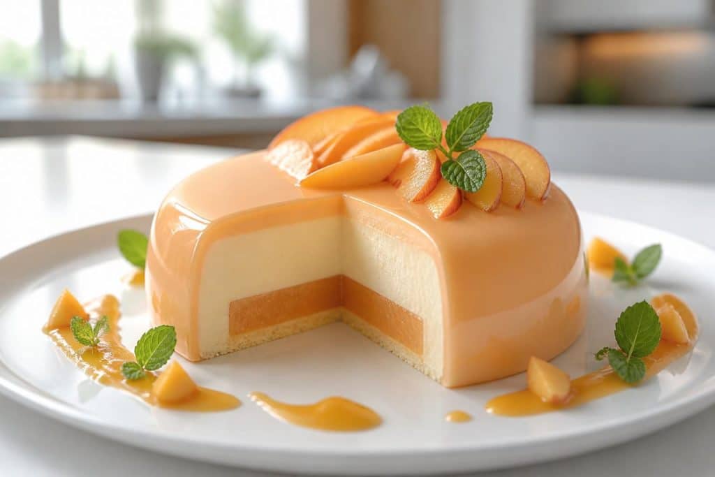 découvrez notre recette facile et rapide d'entremet pêche, un dessert fruité parfait pour toutes les occasions. savourez la douceur et fraîcheur des pêches dans ce délice gourmand.