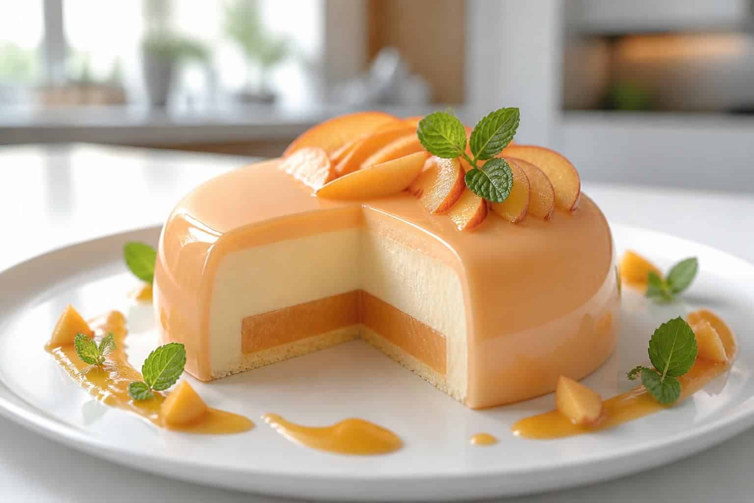 découvrez notre recette facile et rapide d'entremet pêche, un dessert fruité parfait pour toutes les occasions. savourez la douceur et fraîcheur des pêches dans ce délice gourmand.