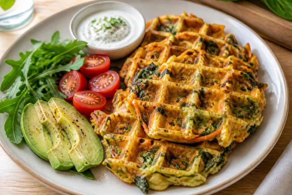 découvrez une recette facile et rapide de gaufres aux légumes healthy, idéale pour un repas sain et gourmand à partager en famille ou entre amis.