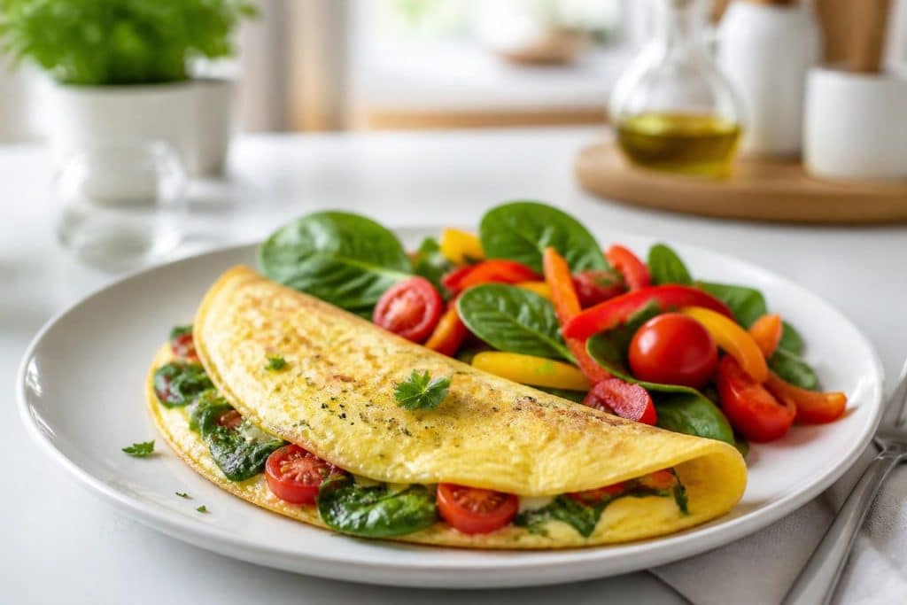 découvrez nos recettes d'omelettes healthy, faciles et légères, parfaites pour un repas sain et rapide au quotidien.