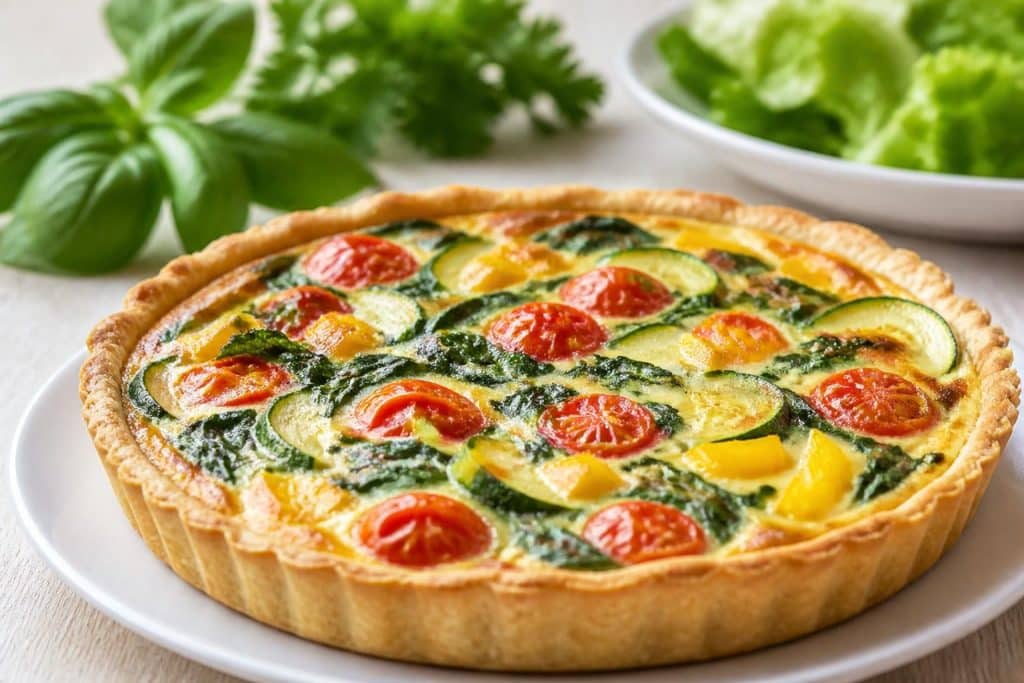 découvrez notre recette de quiche healthy, légère et savoureuse, préparée avec des légumes frais pour un repas équilibré et gourmand.
