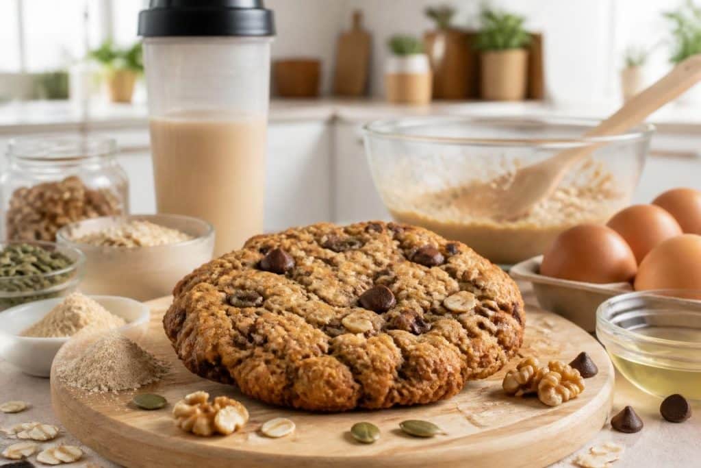découvrez une recette facile et rapide de cookie protéiné, parfaite pour la musculation. gourmandise et nutrition optimisée pour vos entraînements.