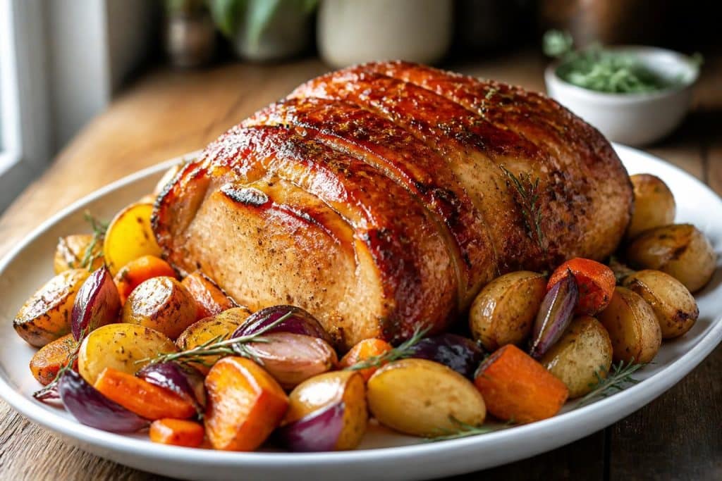 découvrez notre recette facile et savoureuse de rôti de porc au miel, idéale pour un repas gourmand et rapide à préparer.