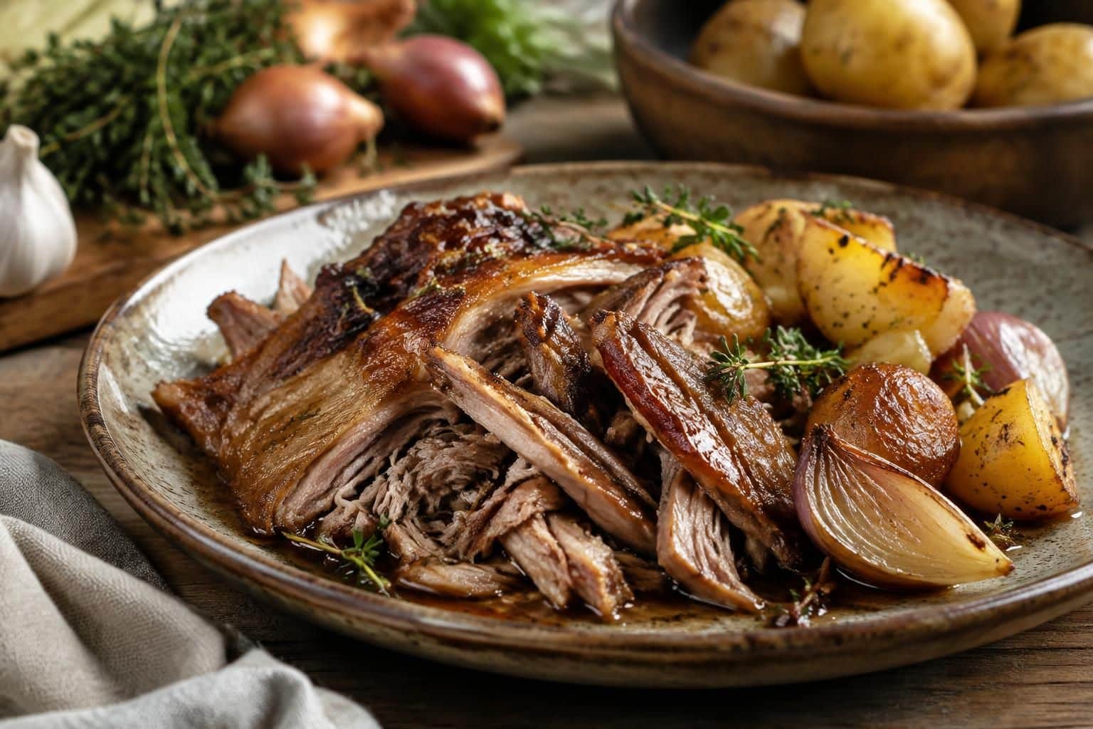 découvrez une recette facile et savoureuse d’effiloché de canard confit, idéal pour un repas gourmand et convivial.