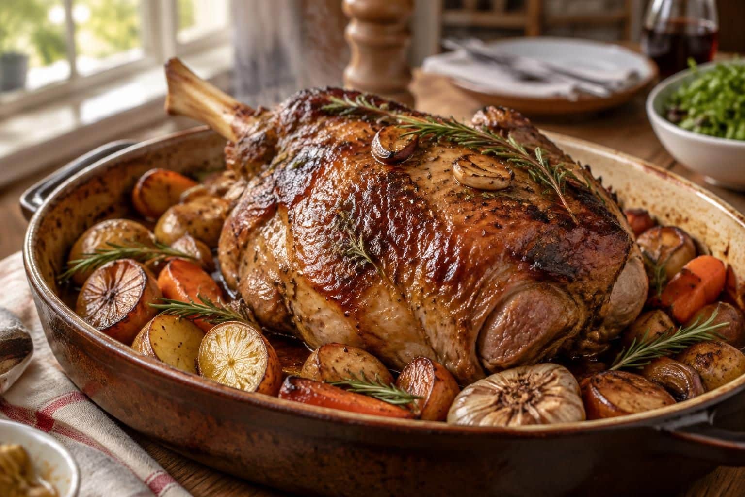 découvrez comment préparer un gigot d’agneau au four en cuisson lente : une recette facile pour une viande tendre, fondante et savoureuse.