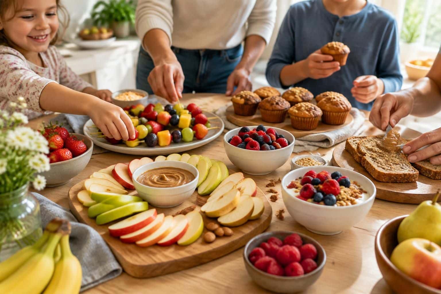 découvrez des recettes de goûters healthy, rapides et faciles à préparer pour régaler toute la famille avec des encas gourmands et équilibrés.
