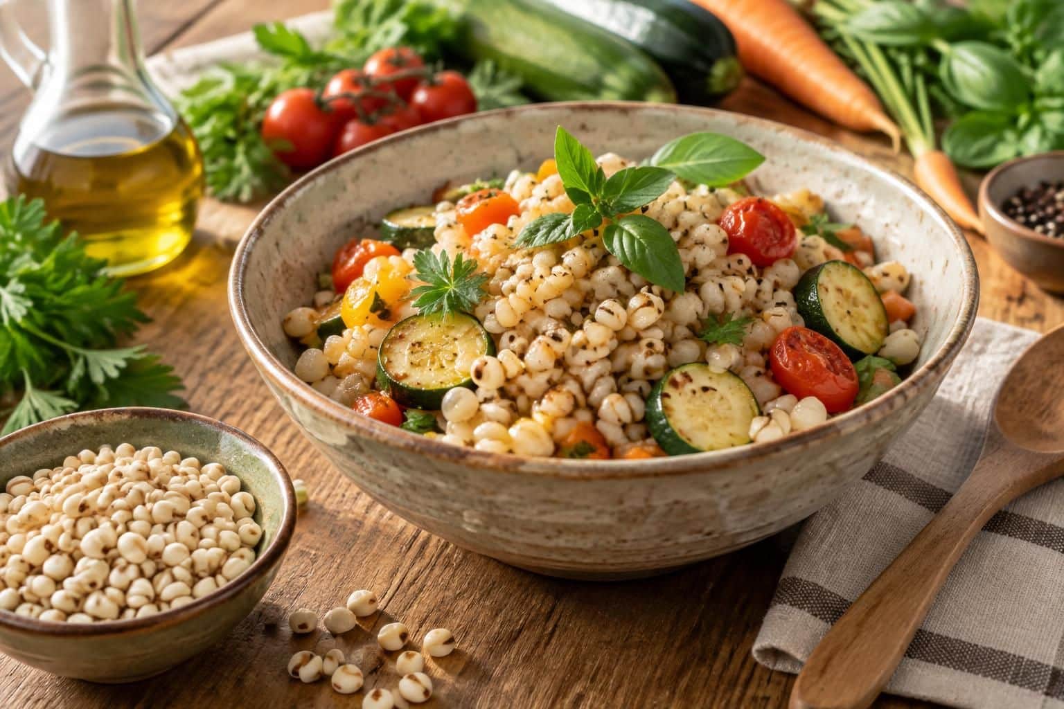 découvrez la recette simple et saine de la larme de job : des ingrédients naturels et quelques étapes faciles pour cuisiner un plat savoureux.