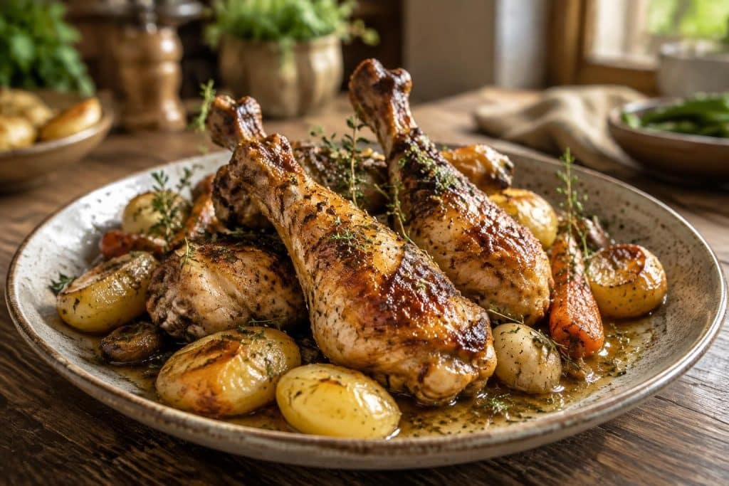 découvrez une recette facile et savoureuse de manchons de canard, à la viande tendre et délicieusement parfumée. idéale pour un repas gourmand.
