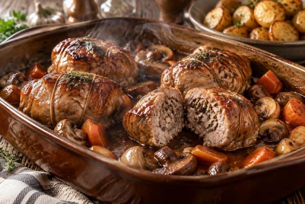découvrez une recette facile de paupiettes de veau au four : astuces de cuisson et conseils pour obtenir une viande tendre et savoureuse.