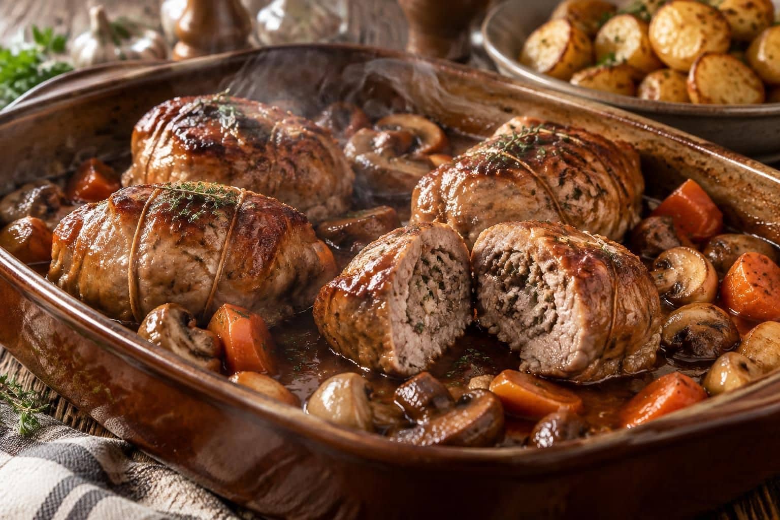 découvrez une recette facile de paupiettes de veau au four : astuces de cuisson et conseils pour obtenir une viande tendre et savoureuse.