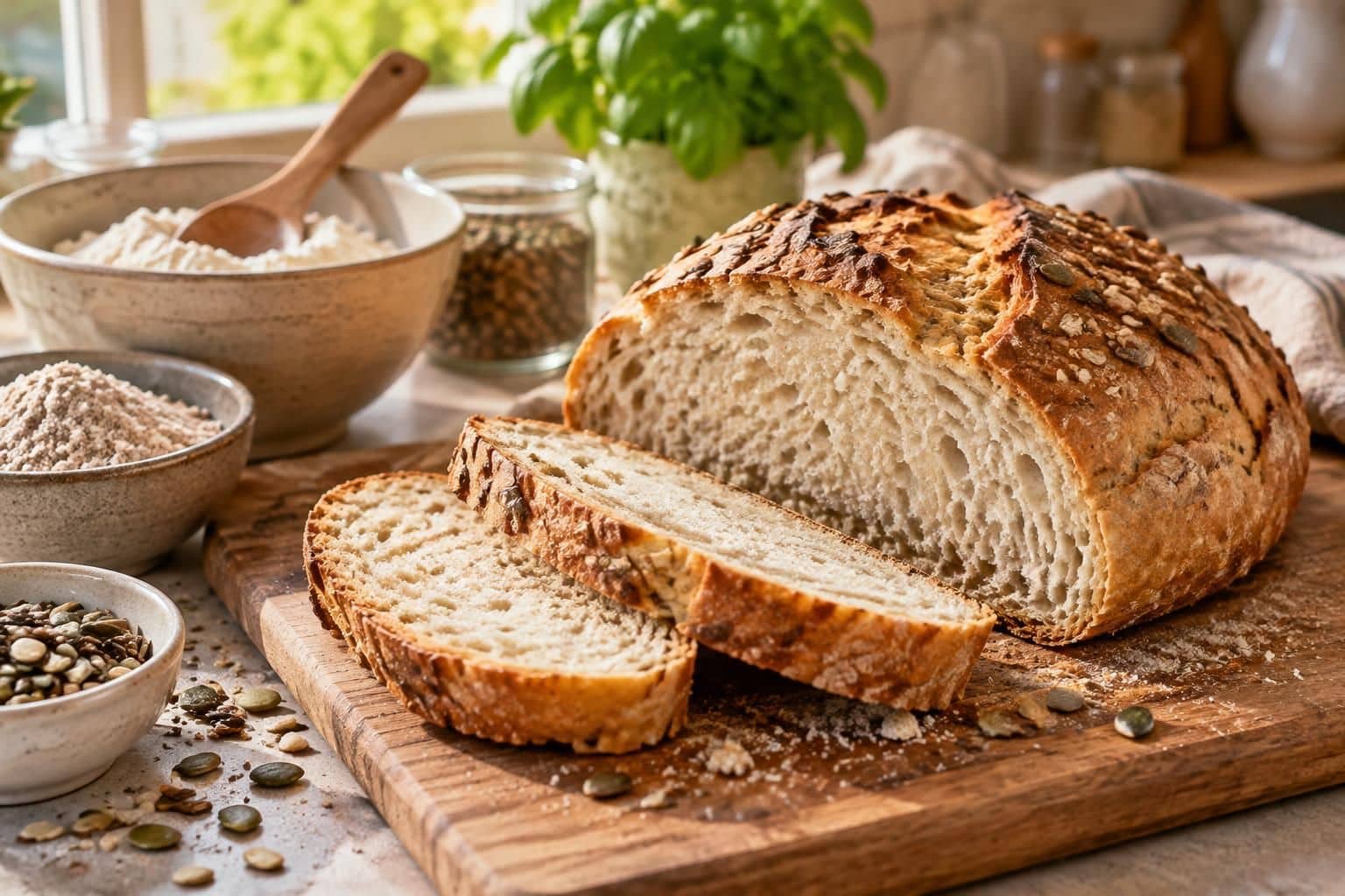 découvrez une recette de pain sans gluten facile et rapide à préparer, avec des ingrédients simples pour un pain maison moelleux et savoureux.