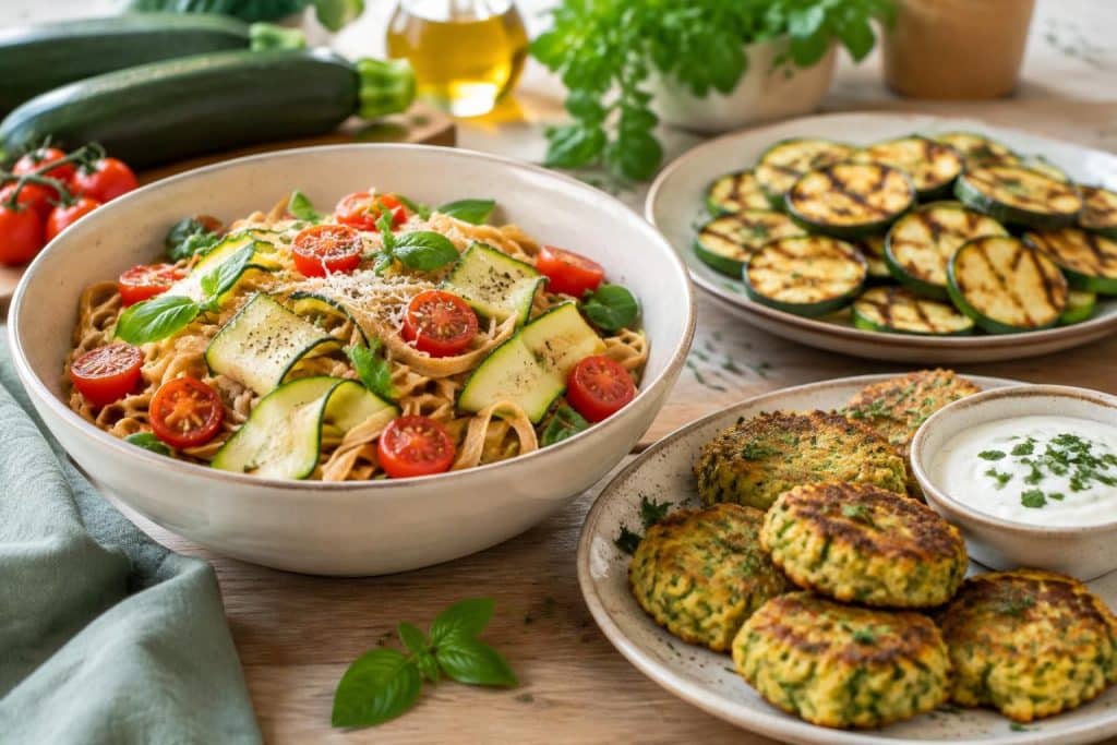 découvrez des recettes de courgettes healthy, faciles et rapides à préparer : des idées savoureuses pour varier vos repas au quotidien.