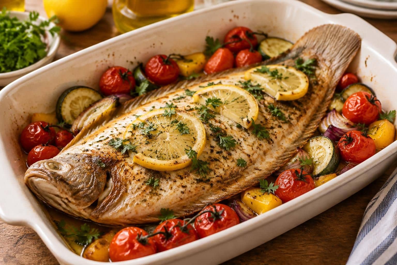 découvrez une recette facile et rapide de sole au four sans beurre : un poisson tendre et savoureux, prêt en quelques minutes pour un repas léger.